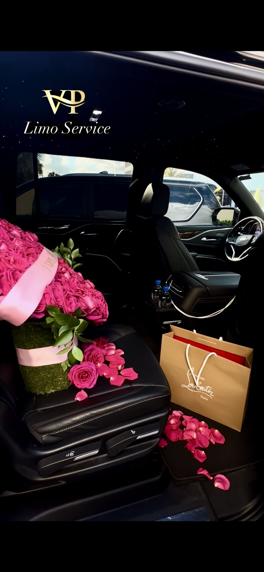 Leather seating and special occasion details